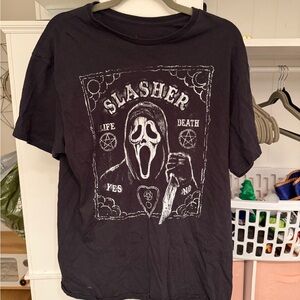 Black Slasher Graphic T-Shirt
